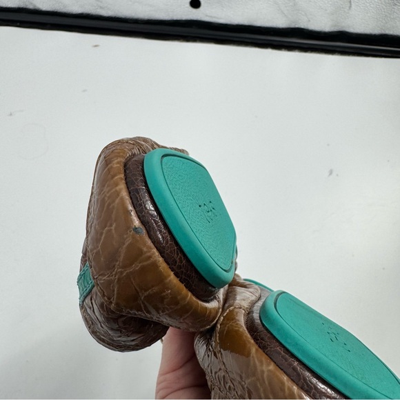 Tieks SIENNA BROWN CROC ballet flat - Picture 11 of 12